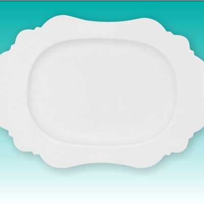 ../frankl24shop/Türkis TASTE  - Teller oval flach 35 cm